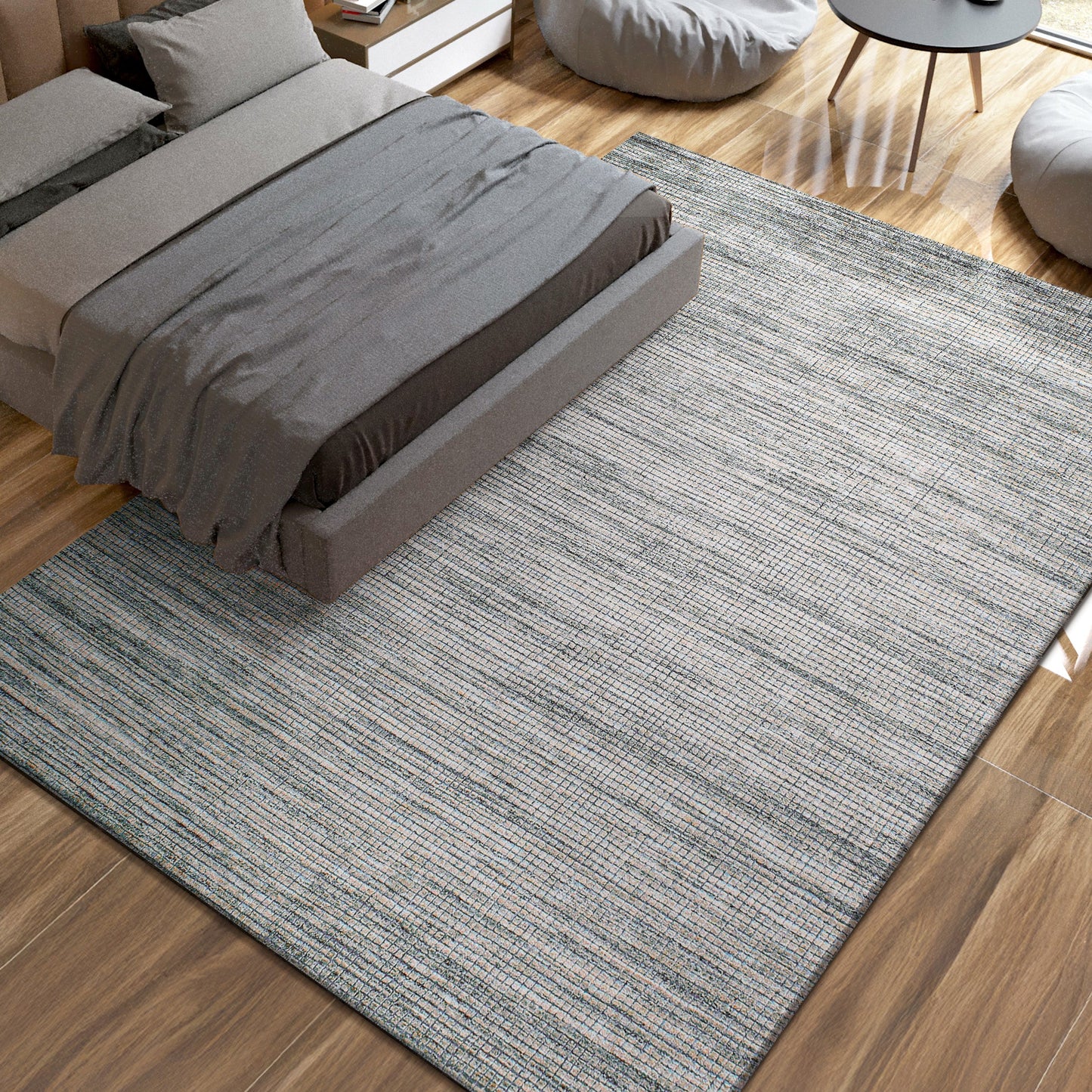 HANDLOOMED 2000 BFNEO BEIGE / TURQUISE