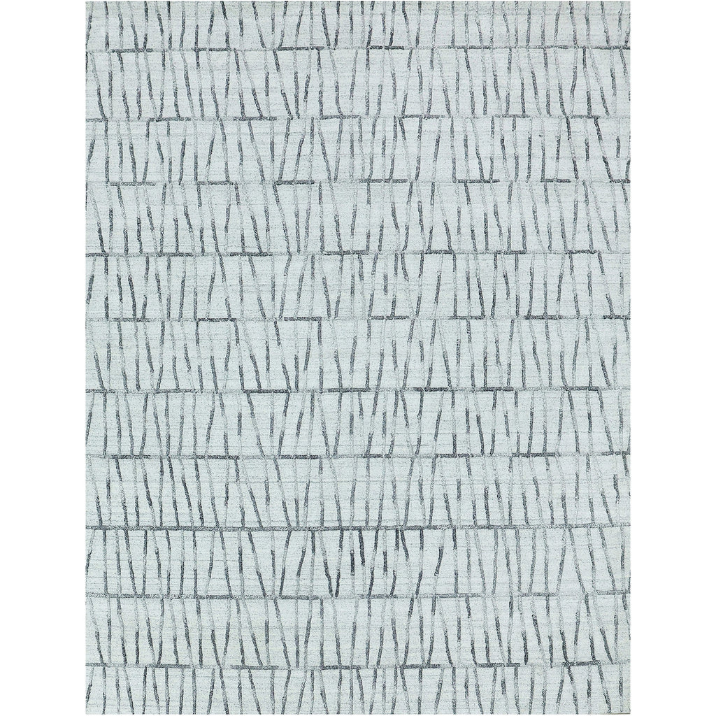 HANDLOOMED 2000 FANCE KACEY SILVER / DARK GREY