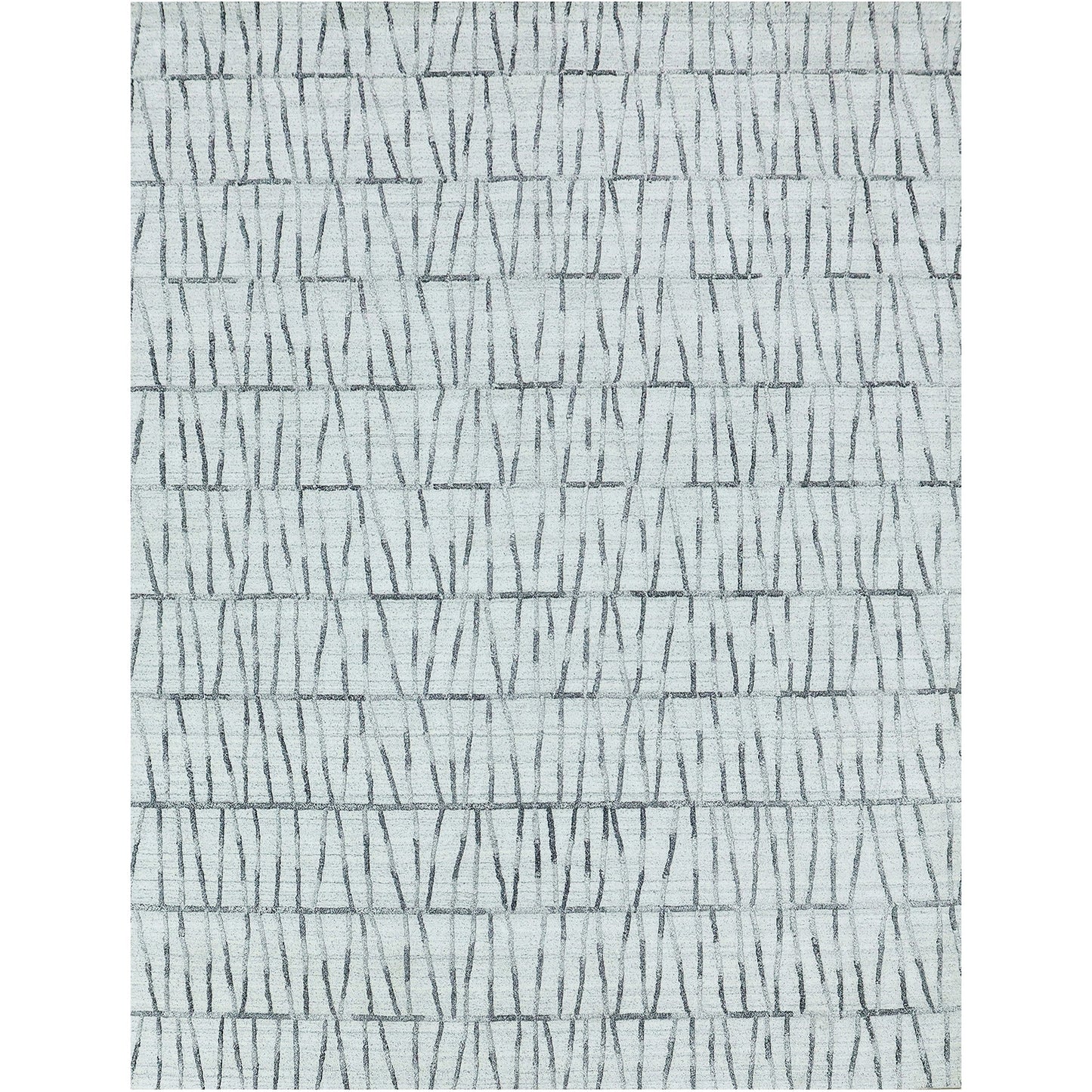 HANDLOOMED 2000 FANCE KACEY SILVER / DARK GREY