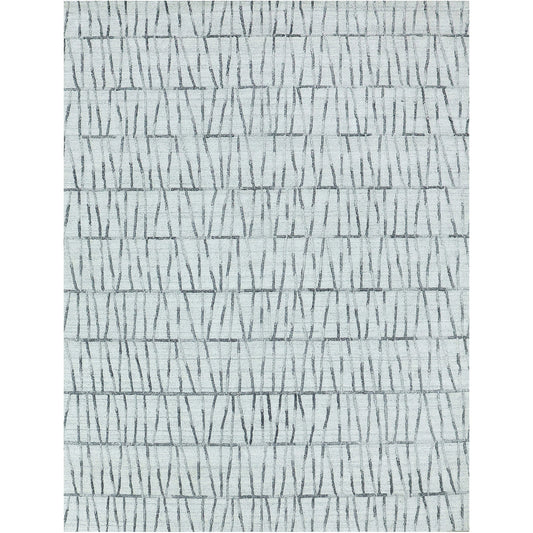 HANDLOOMED 2000 FANCE KACEY SILVER / DARK GREY