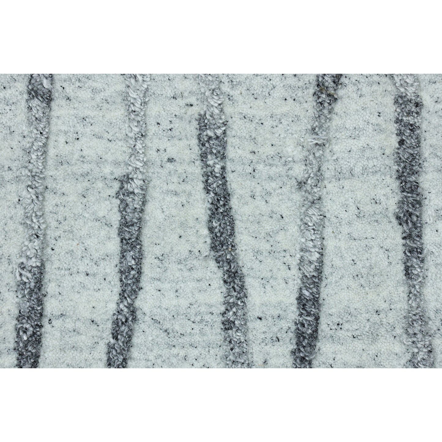 HANDLOOMED 2000 FANCE KACEY SILVER / DARK GREY