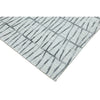 HANDLOOMED 2000 FANCE KACEY SILVER / DARK GREY