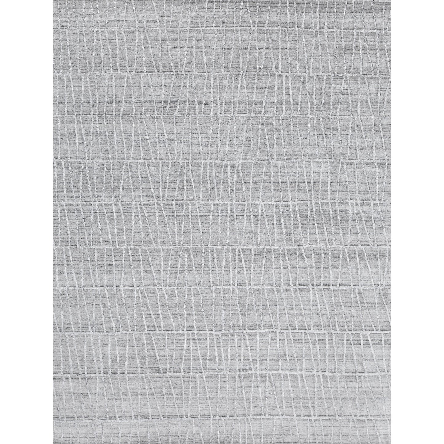 HANDLOOMED 2000 FANCE KACEY SILVER / WHITE