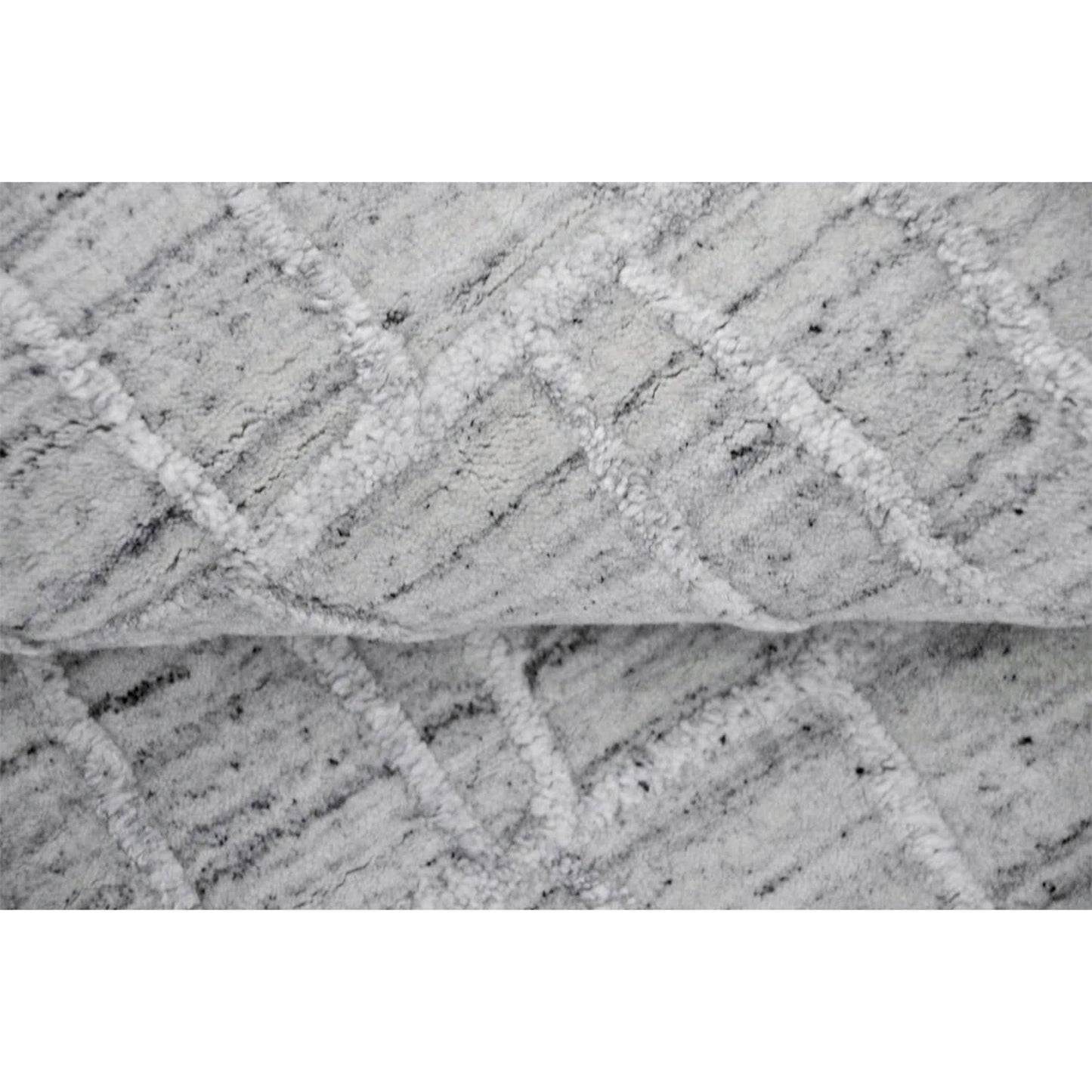 HANDLOOMED 2000 FANCE KACEY SILVER / WHITE