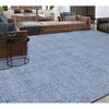 HANDLOOMED 2000 HB700 IVORY / BLUE