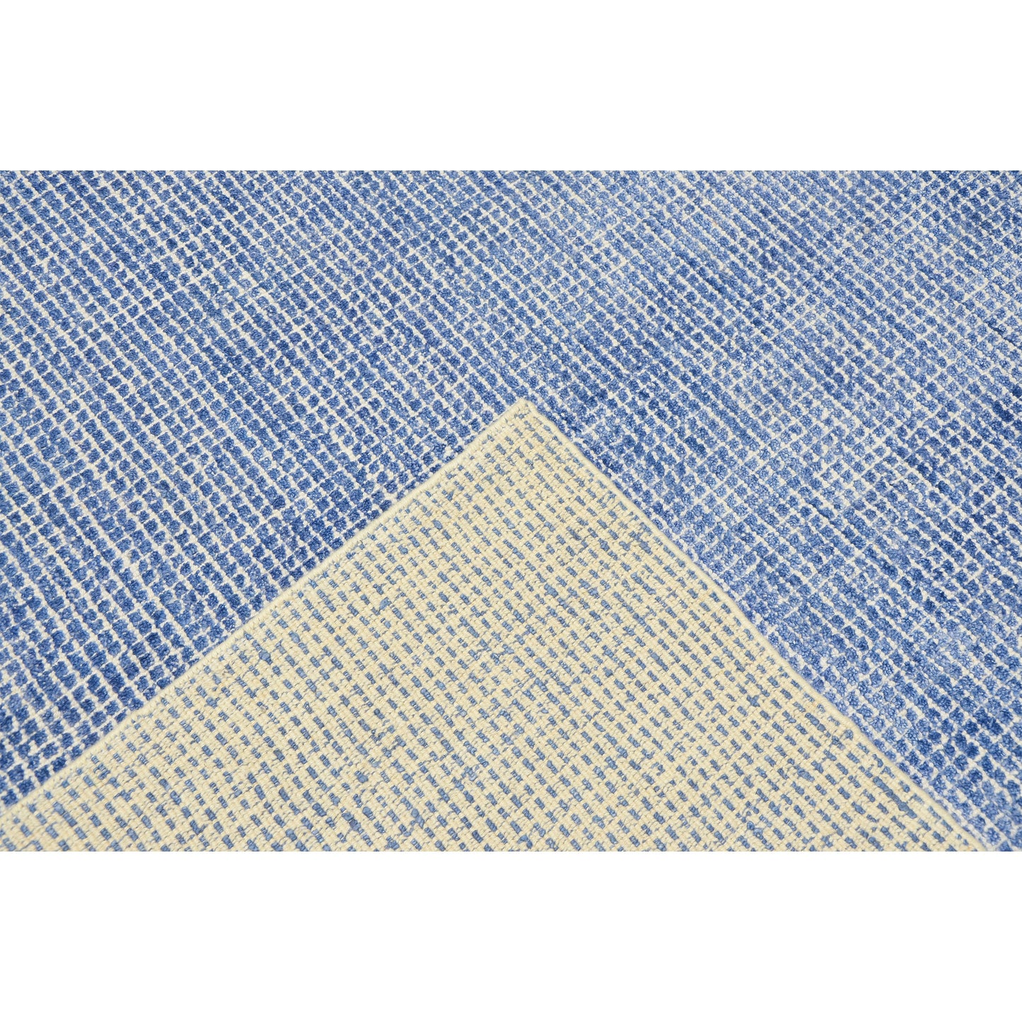 HANDLOOMED 2000 HB700 IVORY / BLUE