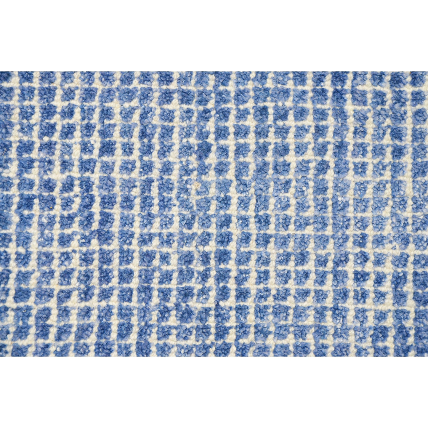 HANDLOOMED 2000 HB700 IVORY / BLUE
