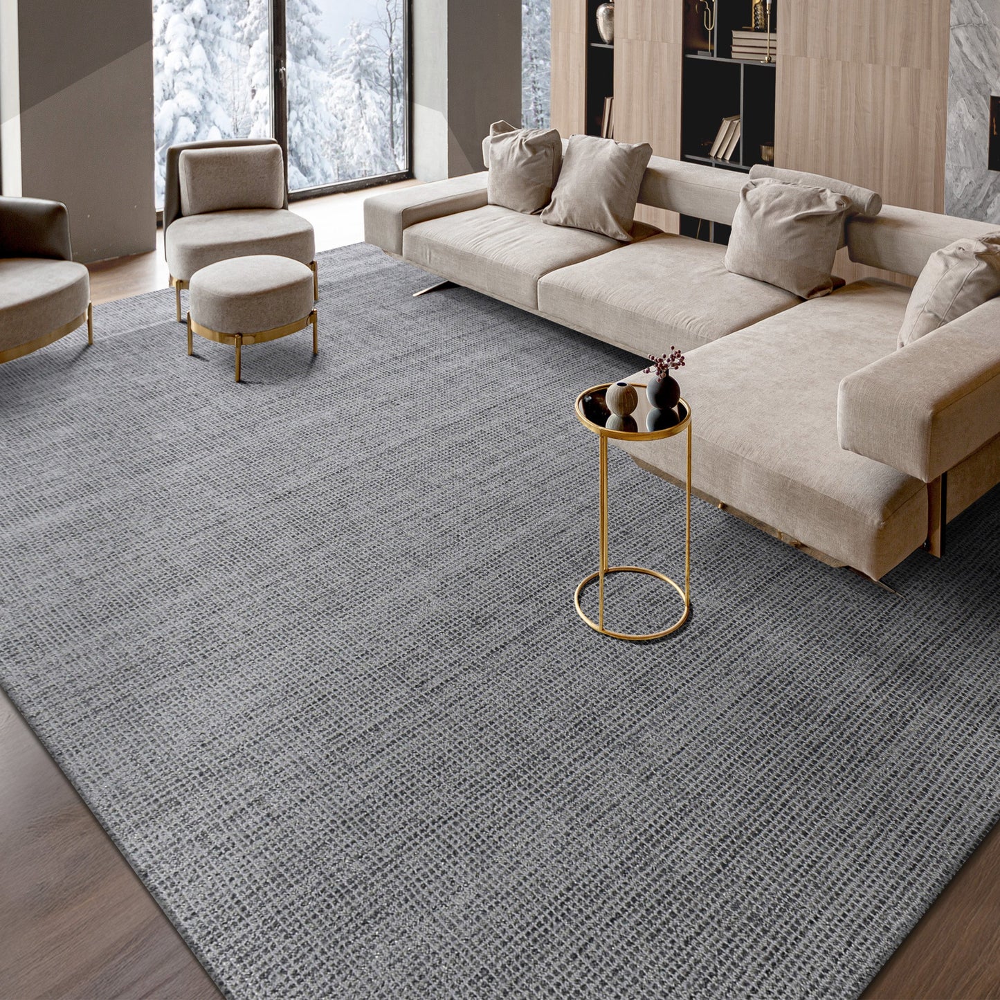 HANDLOOMED 2000 HOMER GREY / LIGHT GREY
