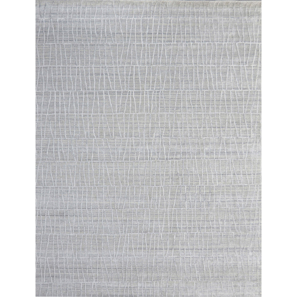 HANDLOOMED 2000 KACEY SILVER / WHITE