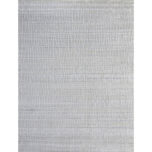 HANDLOOMED 2000 KACEY SILVER / WHITE