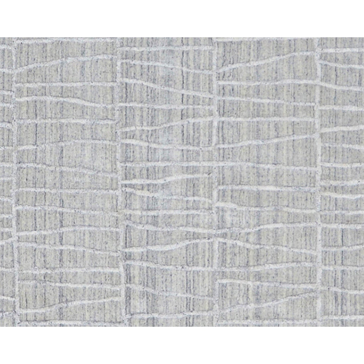 HANDLOOMED 2000 KACEY SILVER / WHITE