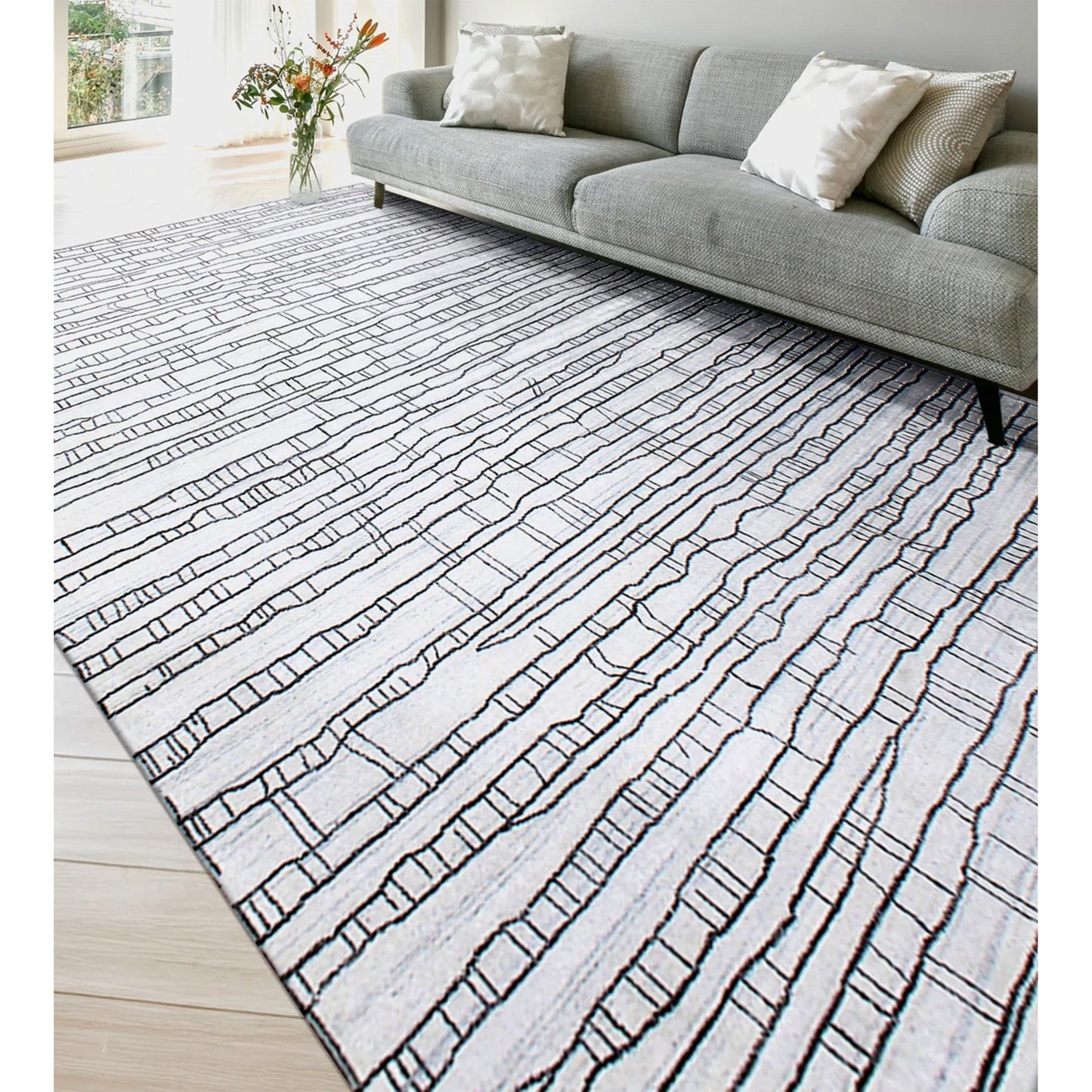 HANDLOOMED 2000 KE133 KEVIN IVORY