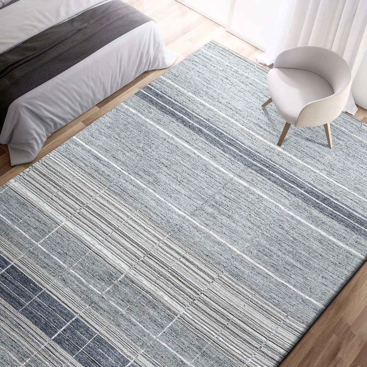 HANDLOOMED 2000 OLIVR OLIVER BLUE / GREY