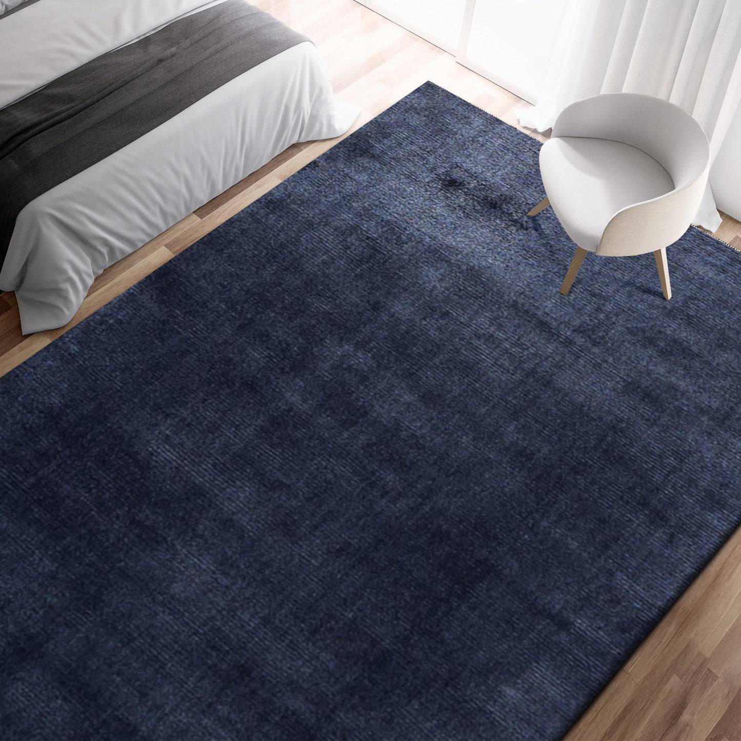 HANDLOOMED 2000 PLAIN NAVY / BLUE