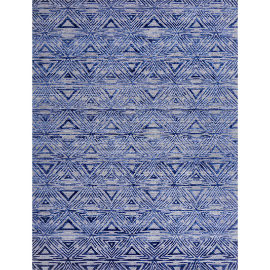 HANDLOOMED 2000 TCM01 COBALT BLUE / GREY