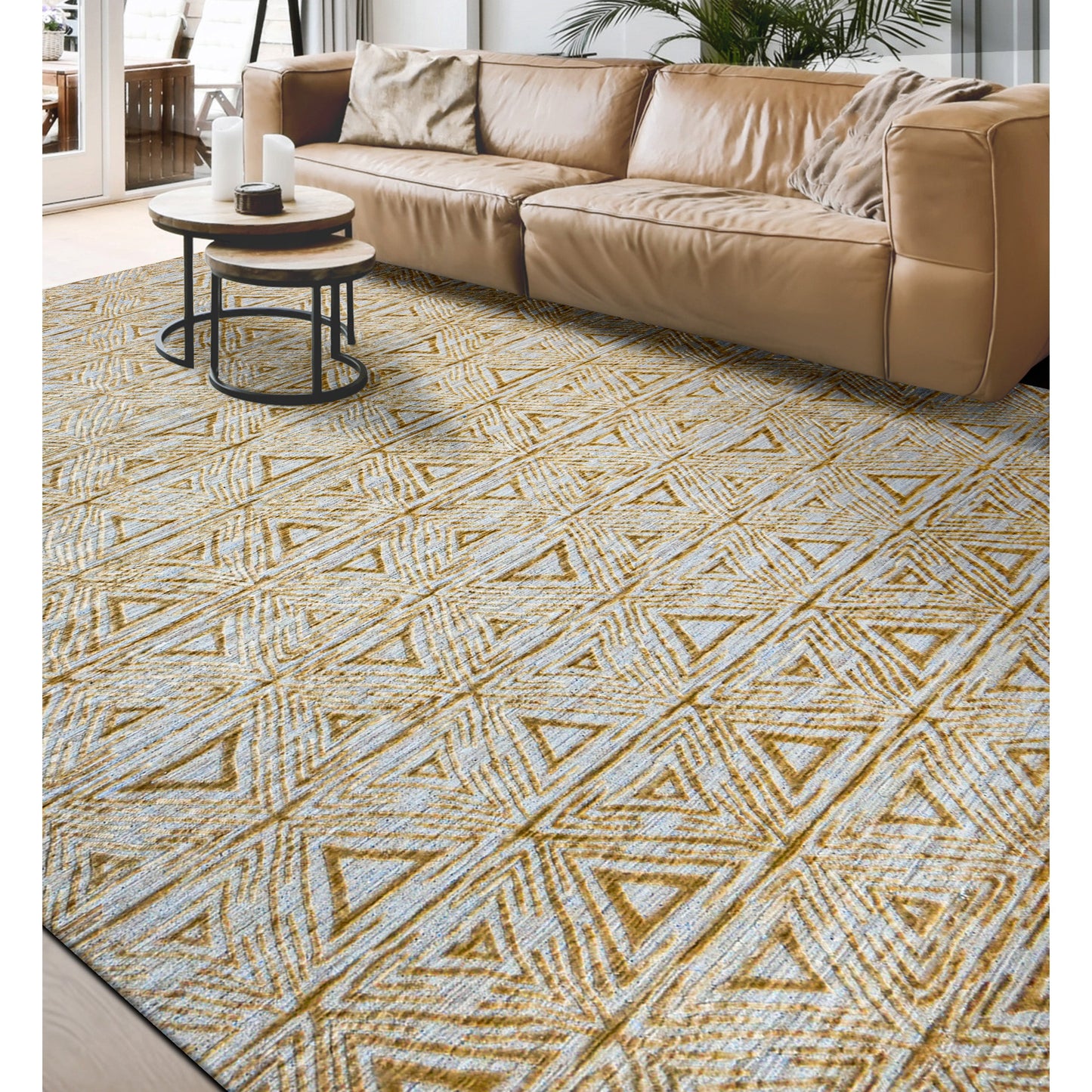HANDLOOMED 2000 TCM01 GOLD / GREY