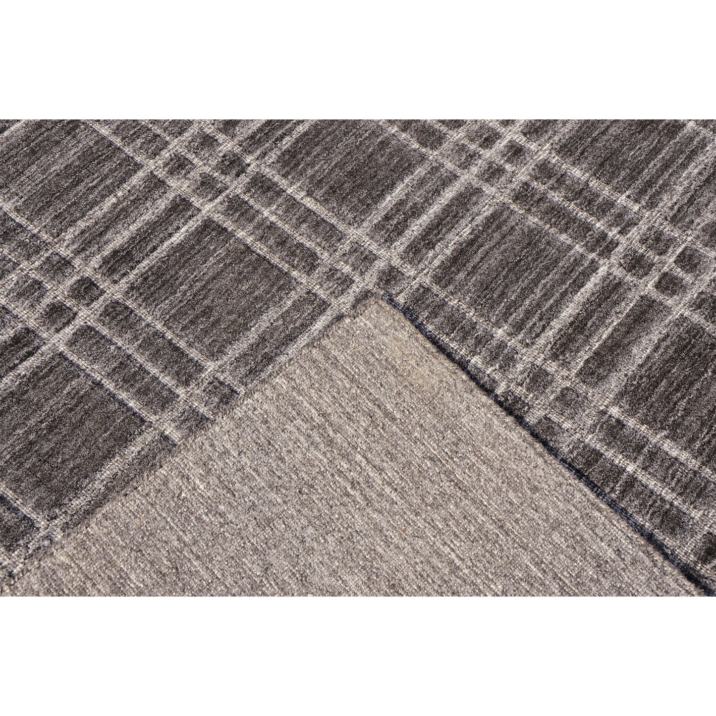 HANDLOOMED 2000 THEO SILVER / BLACK