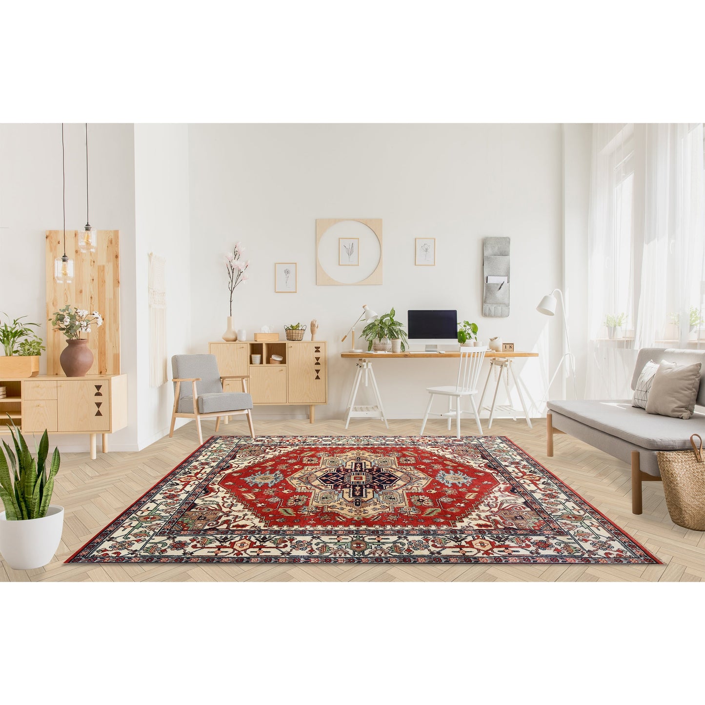 HERIZ P10BS RUST / BEIGE