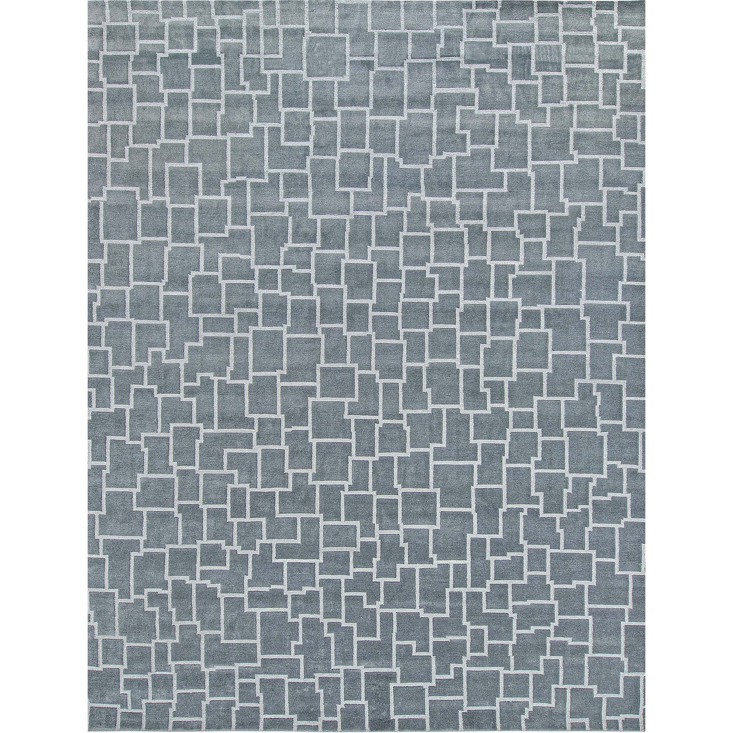 HANDLOOMED 8800 LUSPL BLUE / GREY