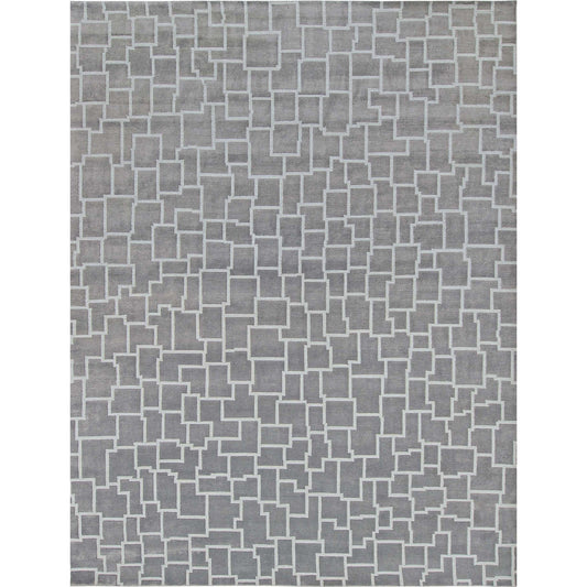 HANDLOOMED 8800 LUSPL GREY / WHITE