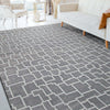 HANDLOOMED 8800 LUSPL GREY / WHITE