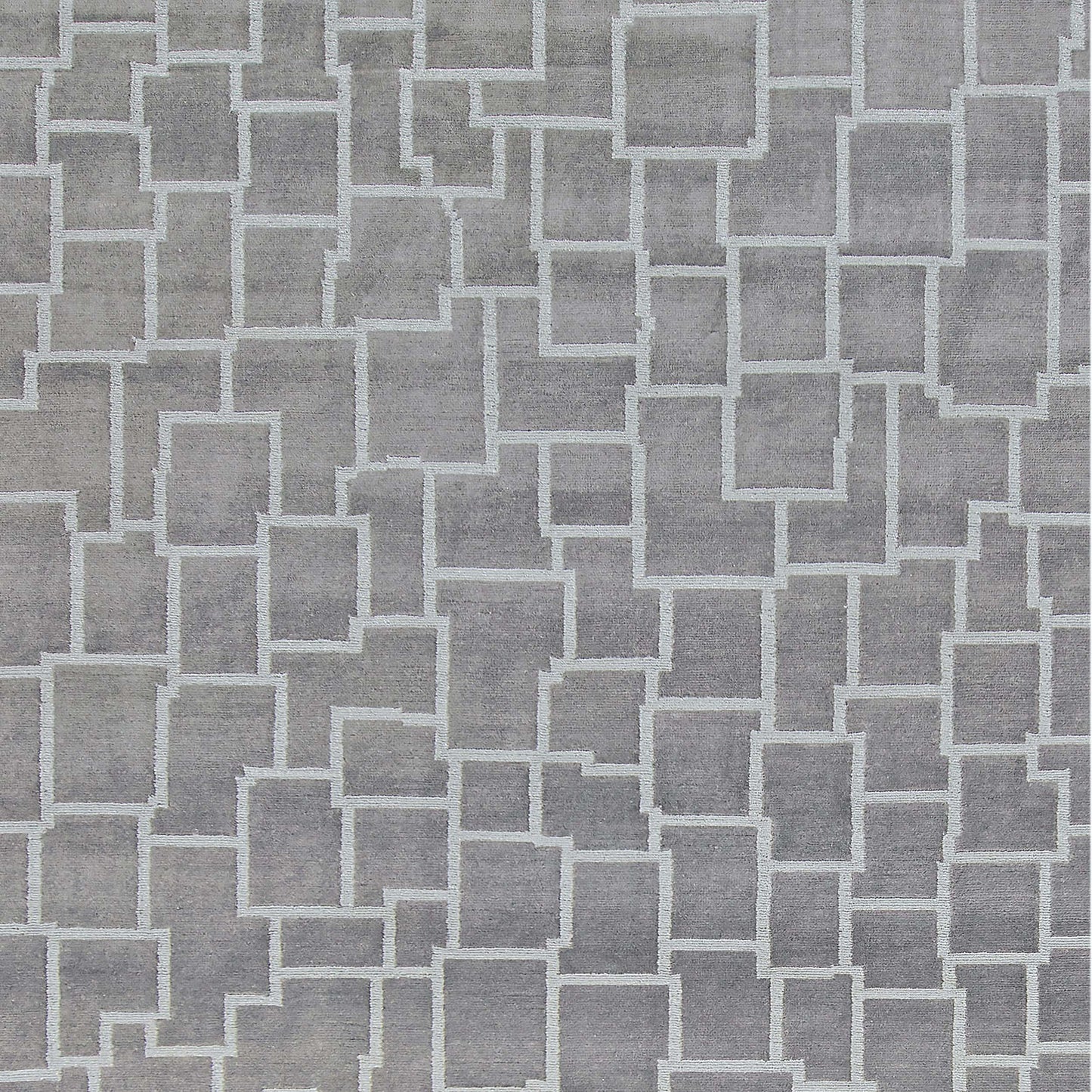HANDLOOMED 8800 LUSPL GREY / WHITE