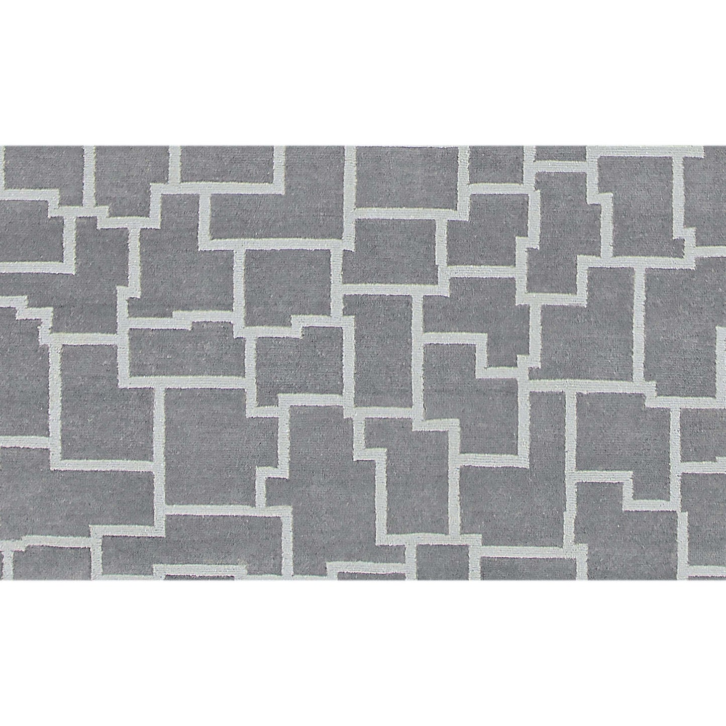 HANDLOOMED 8800 LUSPL GREY / WHITE