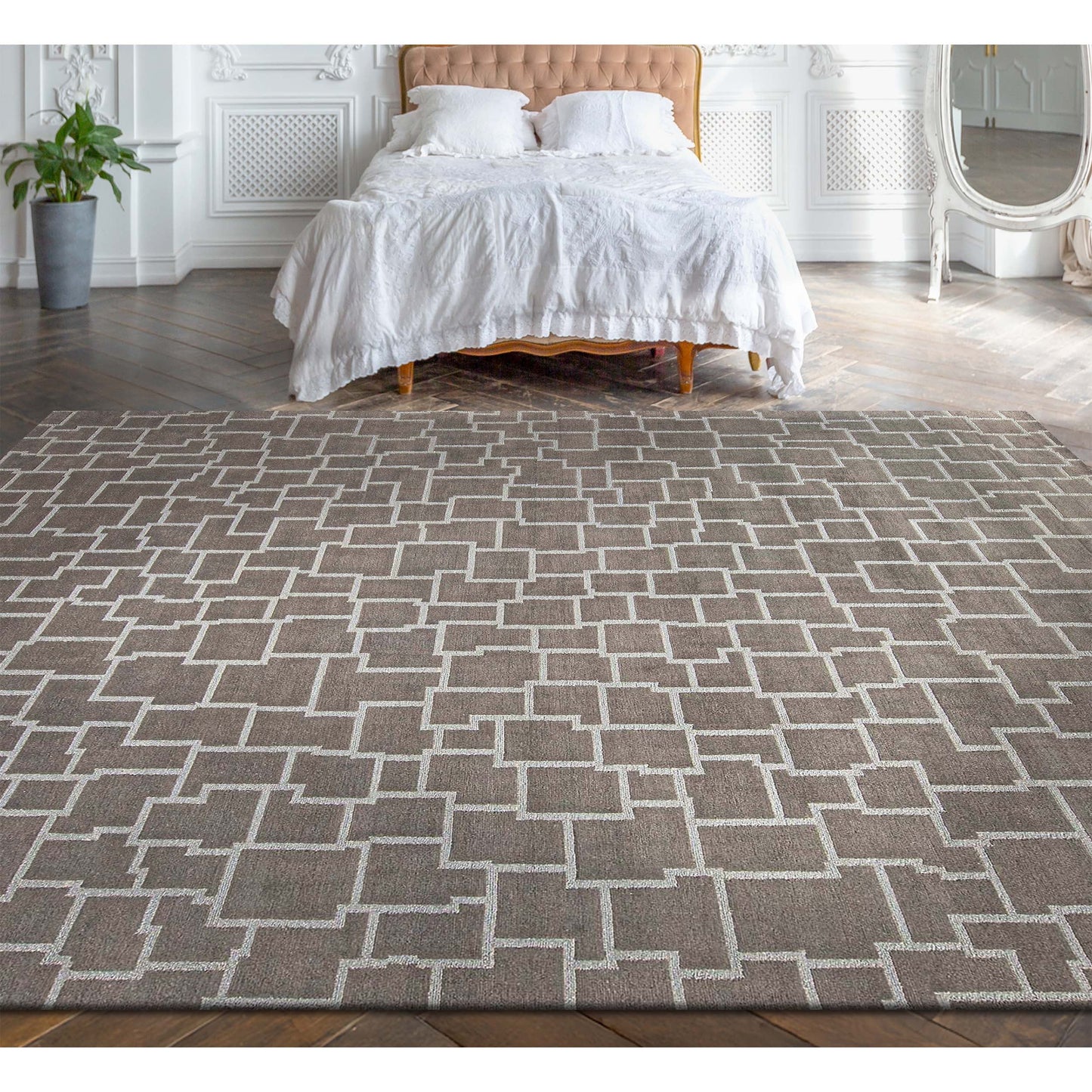 HANDLOOMED 8800 LUSPL MINK