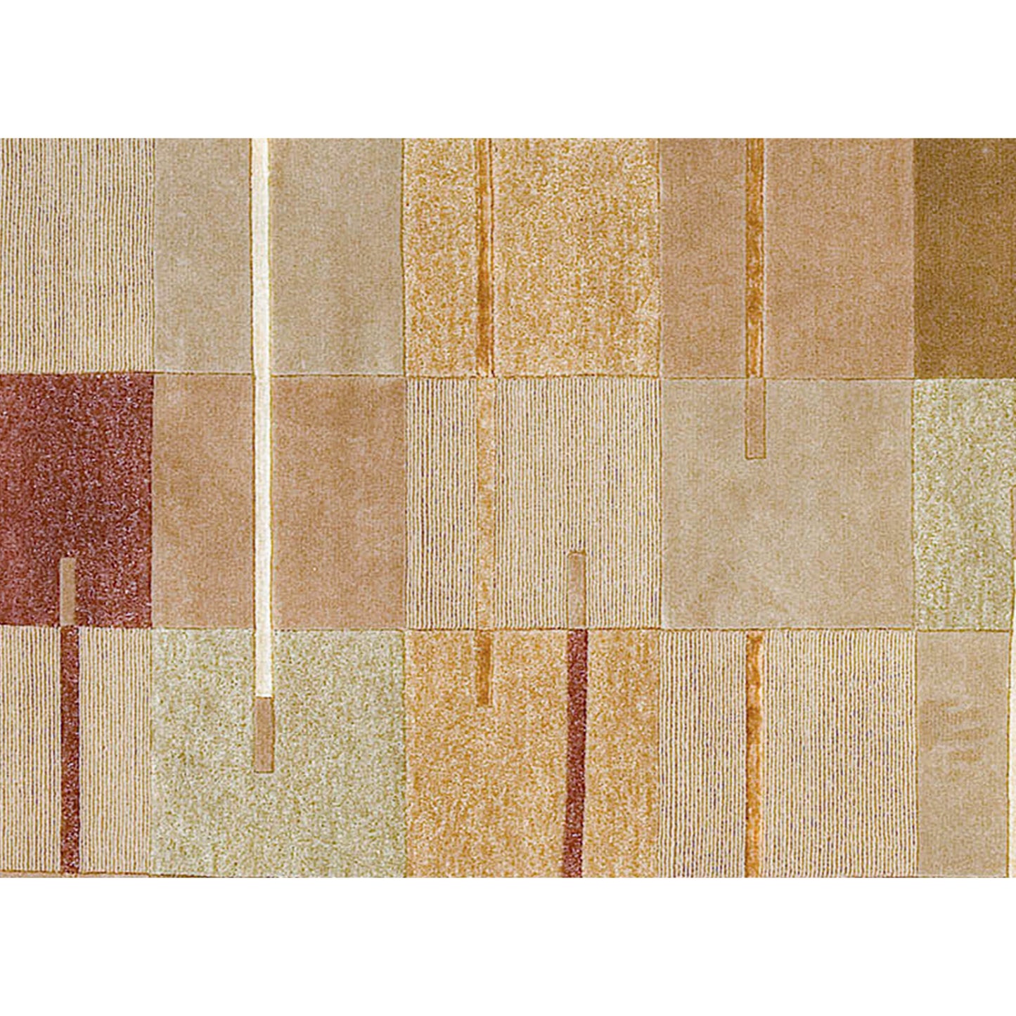 HIMALAYAN ART 2000 PEMBROKE 801-D BEIGE / RUST