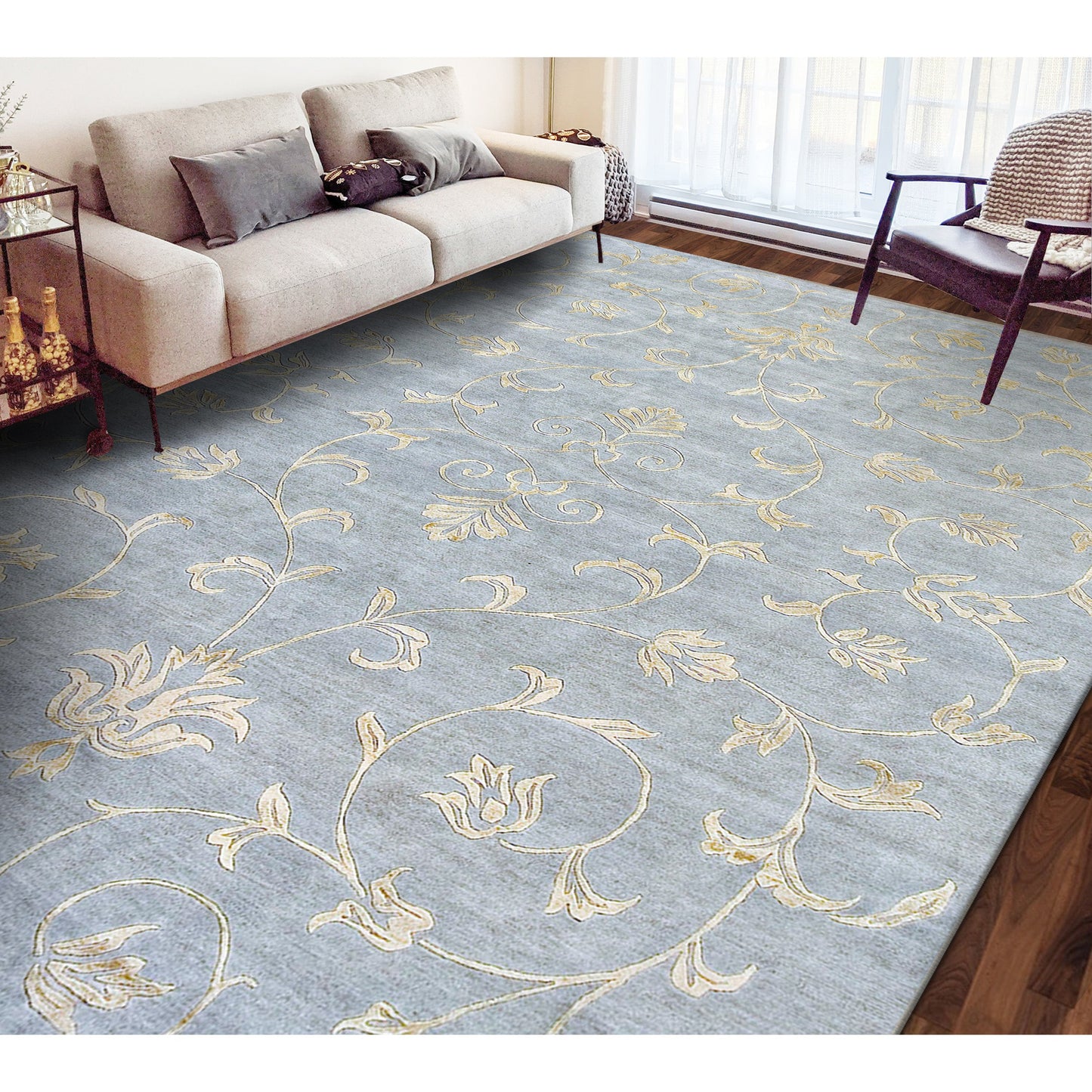 HIMALAYAN ART 2000 E1006 LIGHT BLUE / GOLD