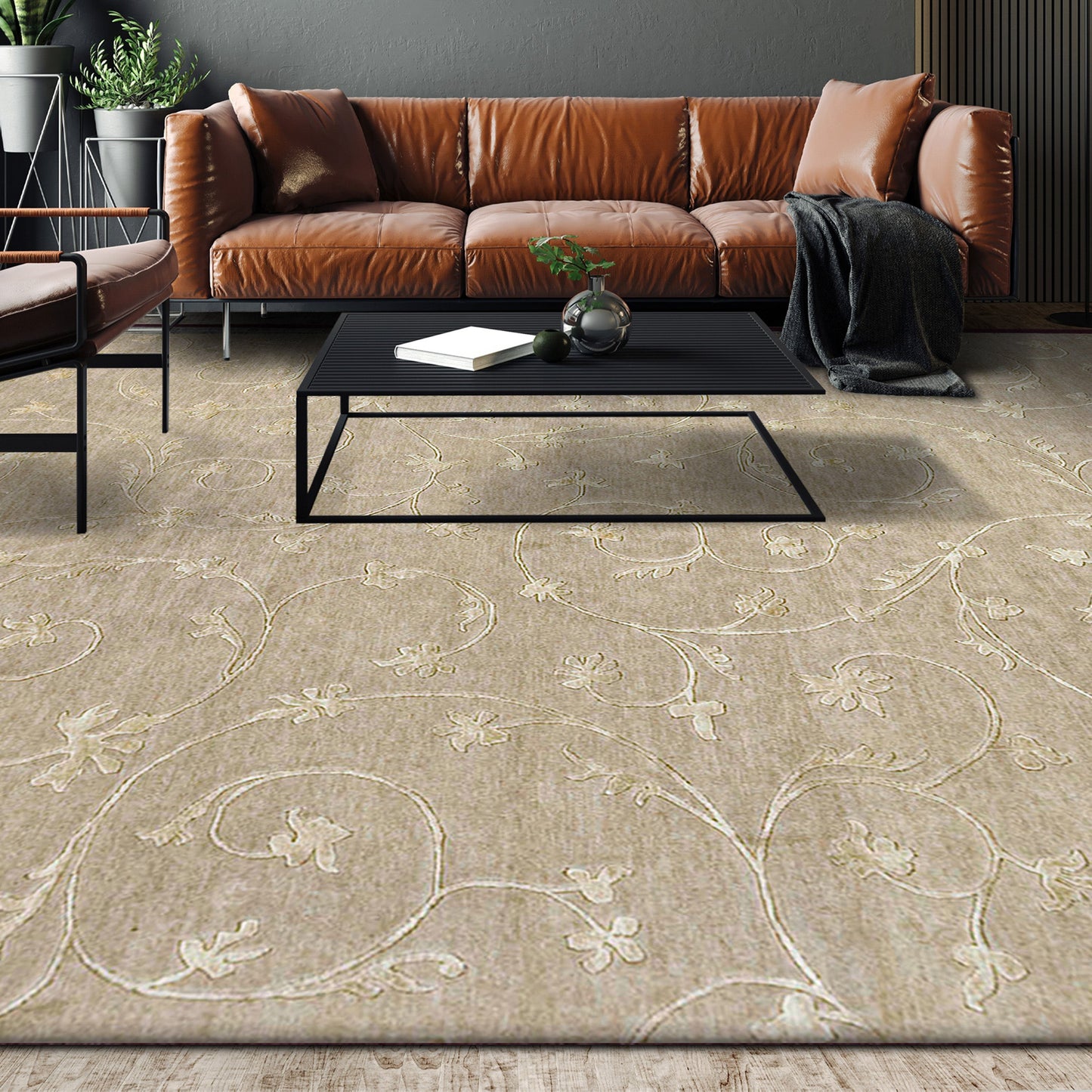 HIMALAYAN ART 2000 E1007 BEIGE / IVORY