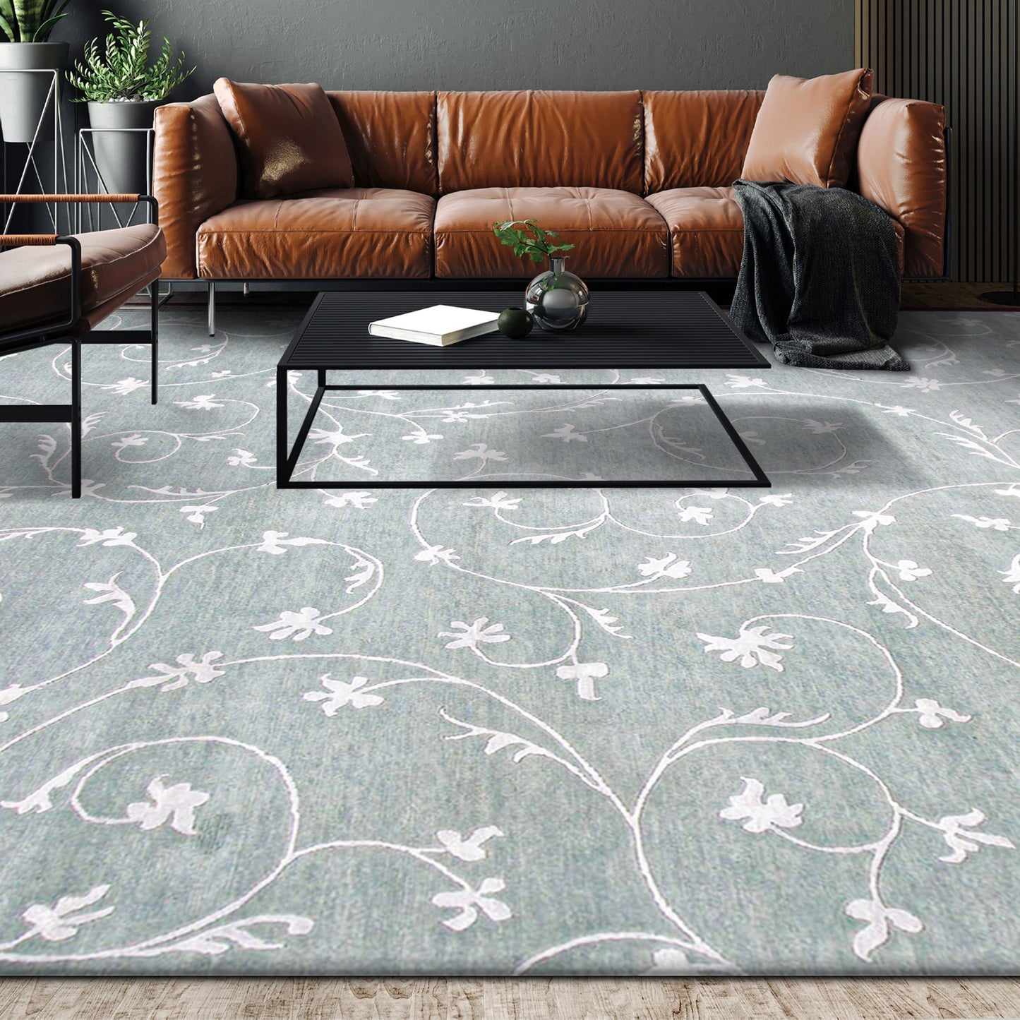 HIMALAYAN ART 2000 E1007 LIGHT BLUE / BEIGE