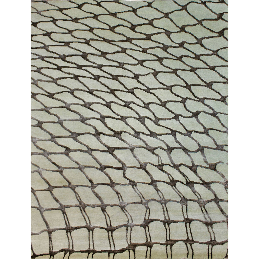 HIMALAYAN ART 2000 LHAFN FISH NET IVORY / FAWN