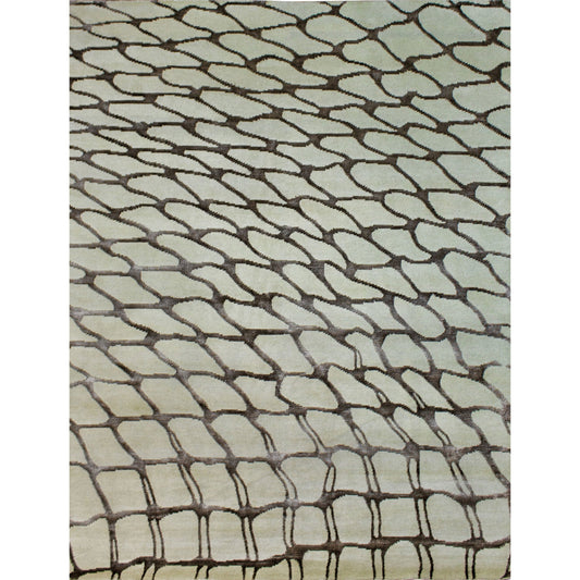 HIMALAYAN ART 2000 LHAFN FISH NET IVORY / FAWN