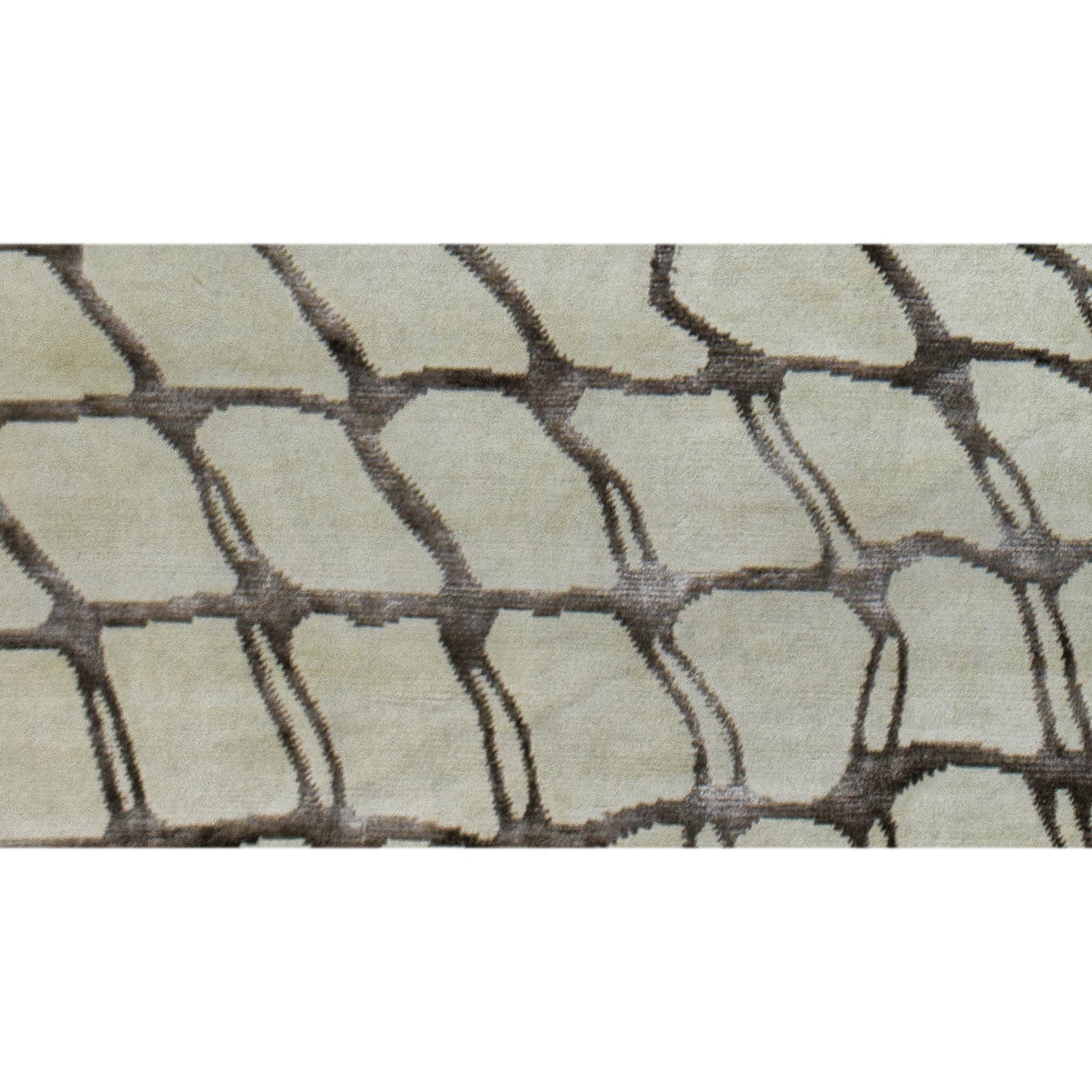HIMALAYAN ART 2000 LHAFN FISH NET IVORY / FAWN