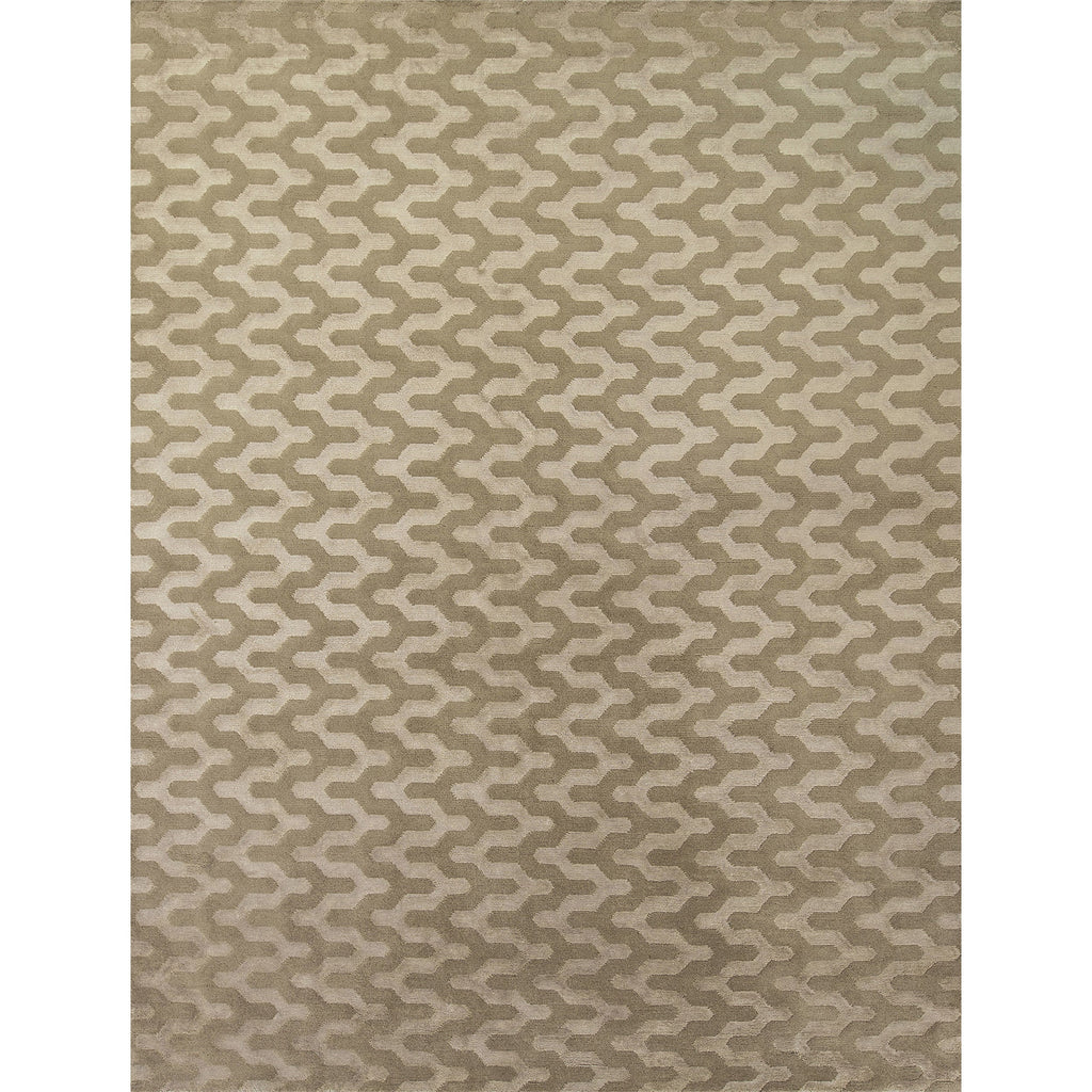 HIMALAYAN ART 2000 LHAJA JAGGED BEIGE / IVORY