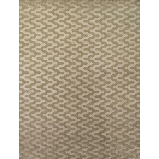 HIMALAYAN ART 2000 LHAJA JAGGED BEIGE / IVORY