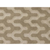 HIMALAYAN ART 2000 LHAJA JAGGED BEIGE / IVORY