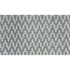 HIMALAYAN ART 2000 LHAJA JAGGED BLUE / IVORY