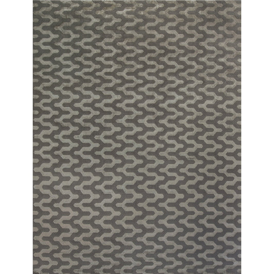 HIMALAYAN ART 2000 LHAJA JAGGED GREY / IVORY