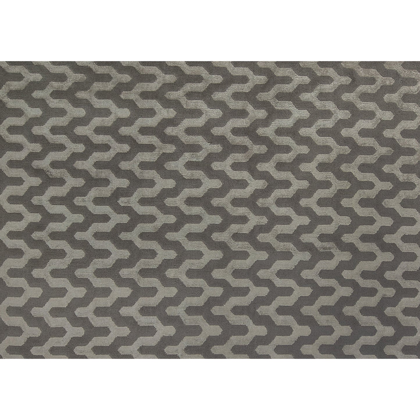 HIMALAYAN ART 2000 LHAJA JAGGED GREY / IVORY
