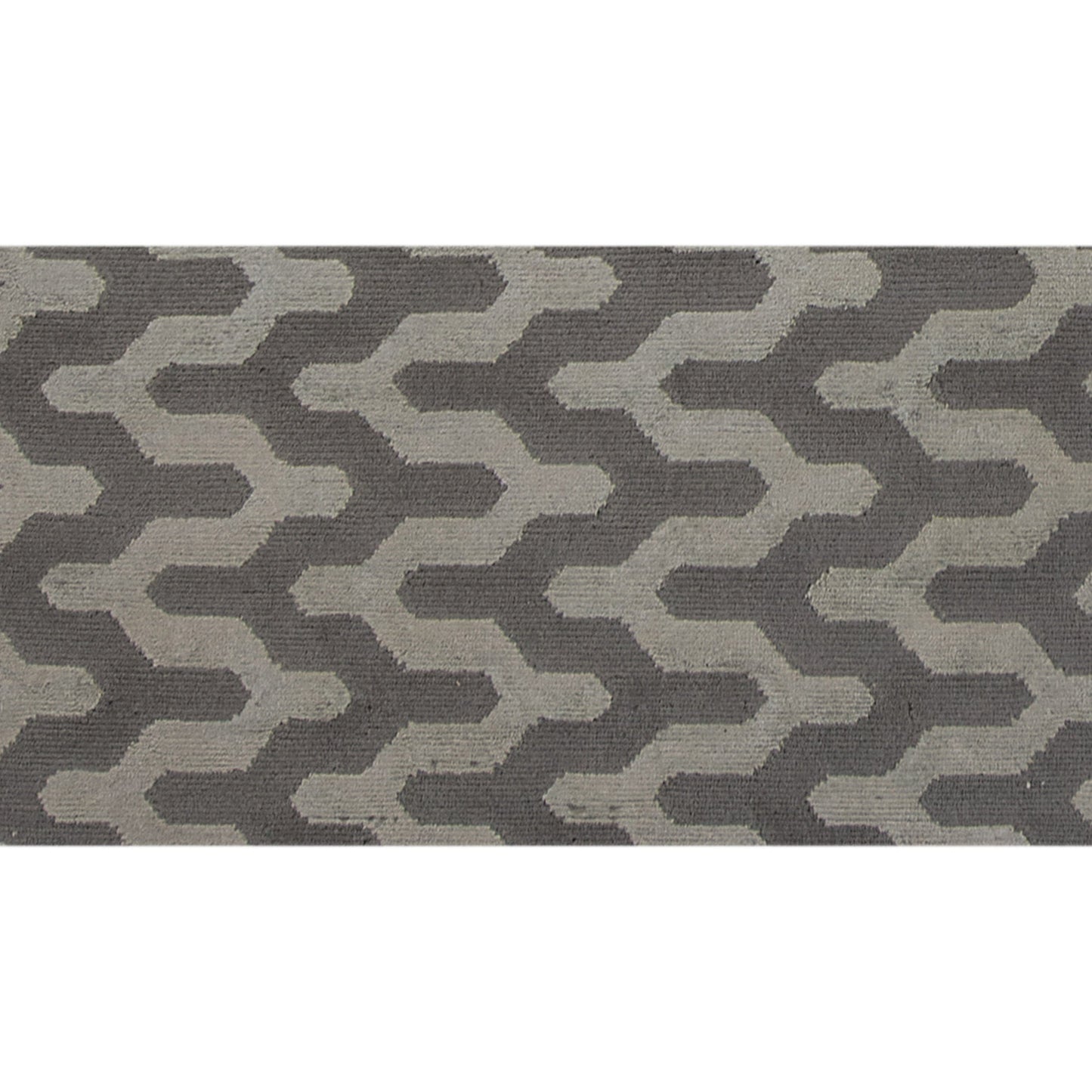 HIMALAYAN ART 2000 LHAJA JAGGED GREY / IVORY