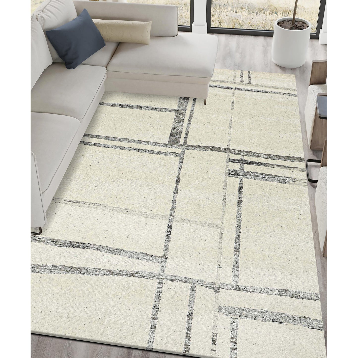 HIMALAYAN ART 2000 OC307 IVORY / GREY