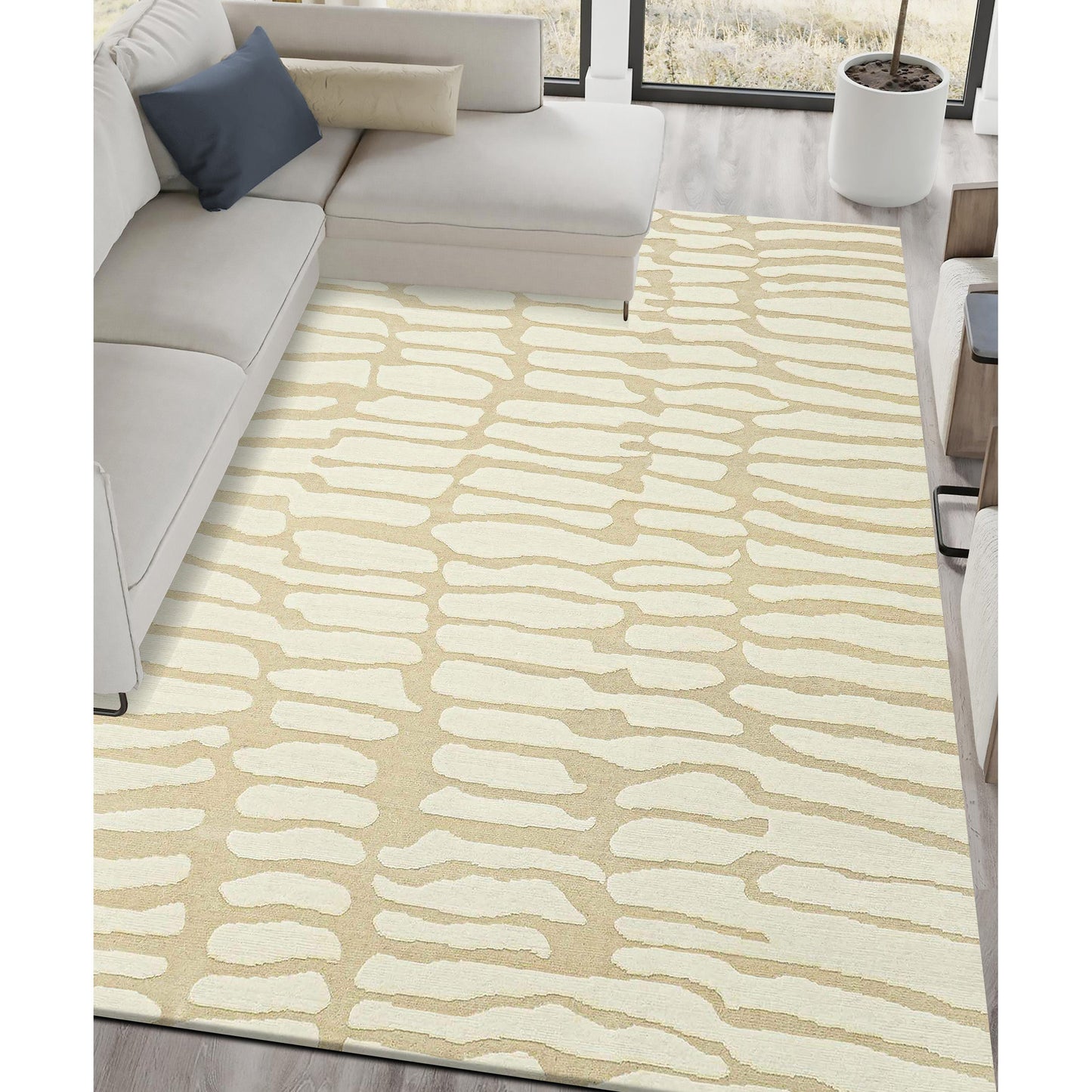 HIMALAYAN ART 2000 OC310 BEIGE / IVORY