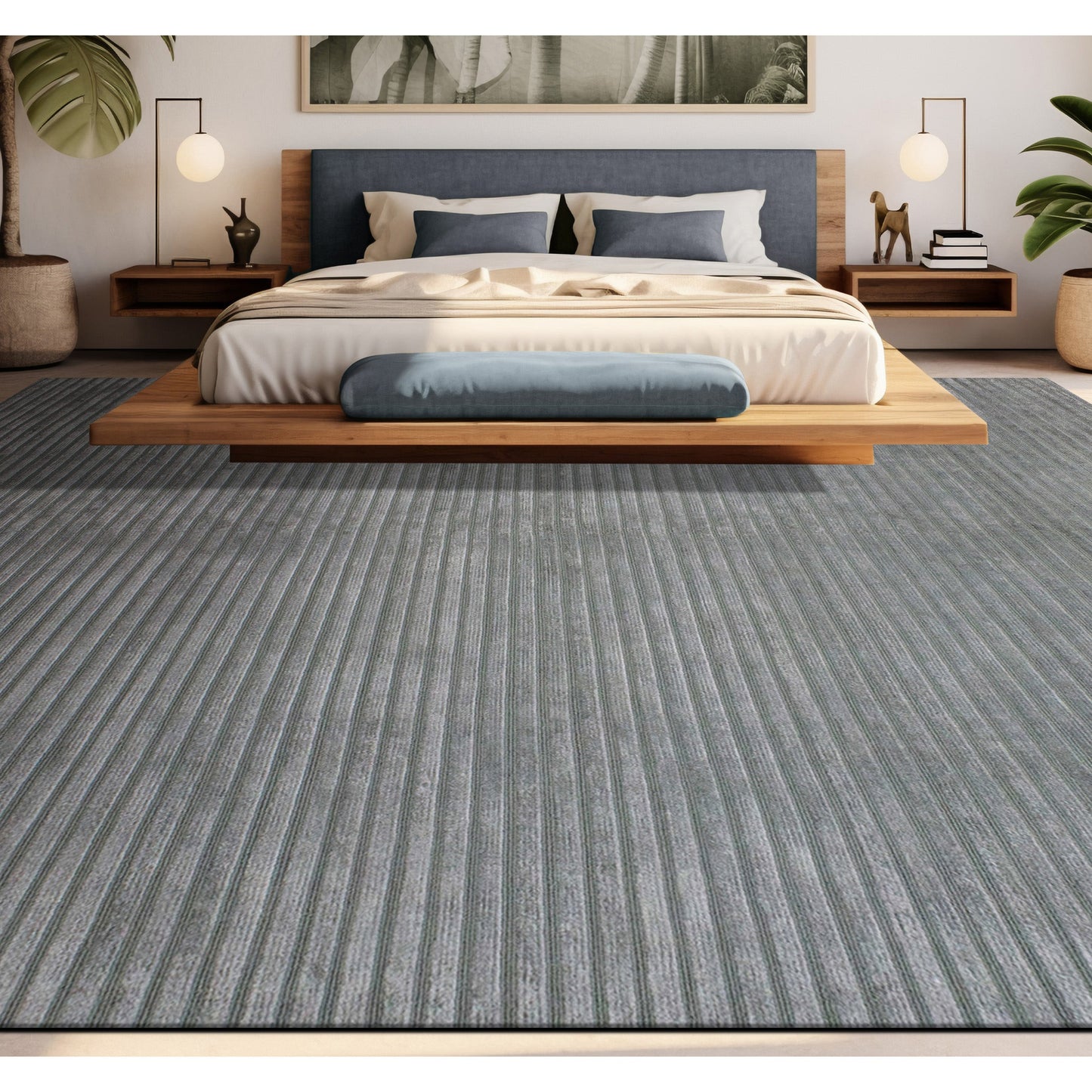 HIMALAYAN ART 3000 FURNV FURROWS GREY