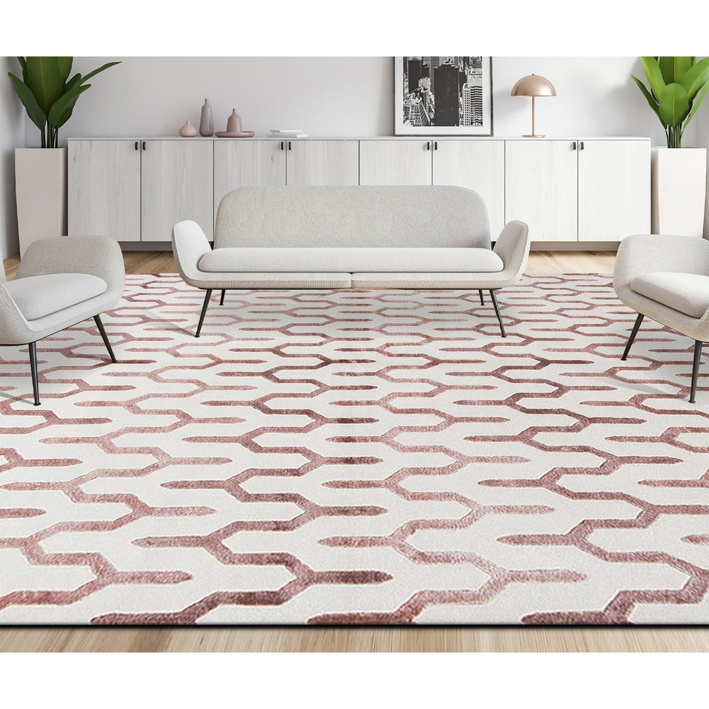 HIMALAYAN ART 3000 OP244 WHITE / ROSE