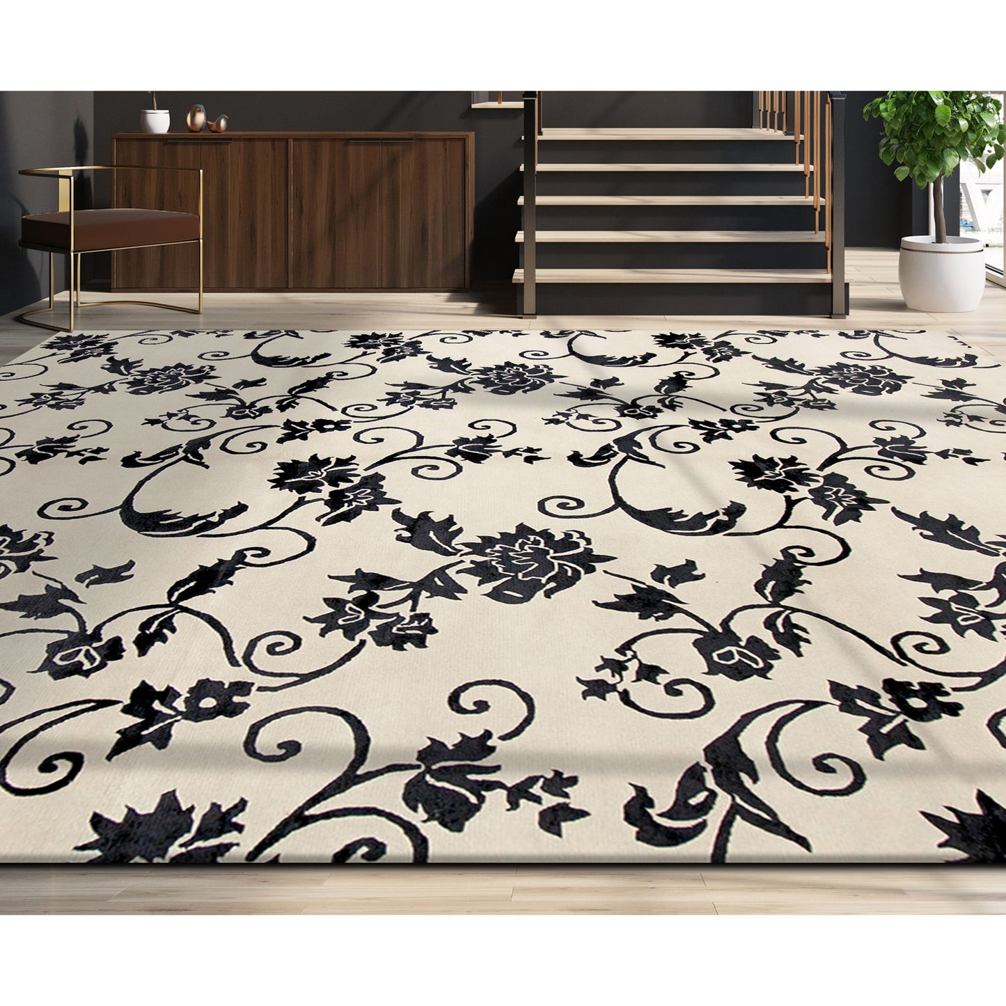 HIMALAYAN ART 3000 SY113 BEIGE / BLACK