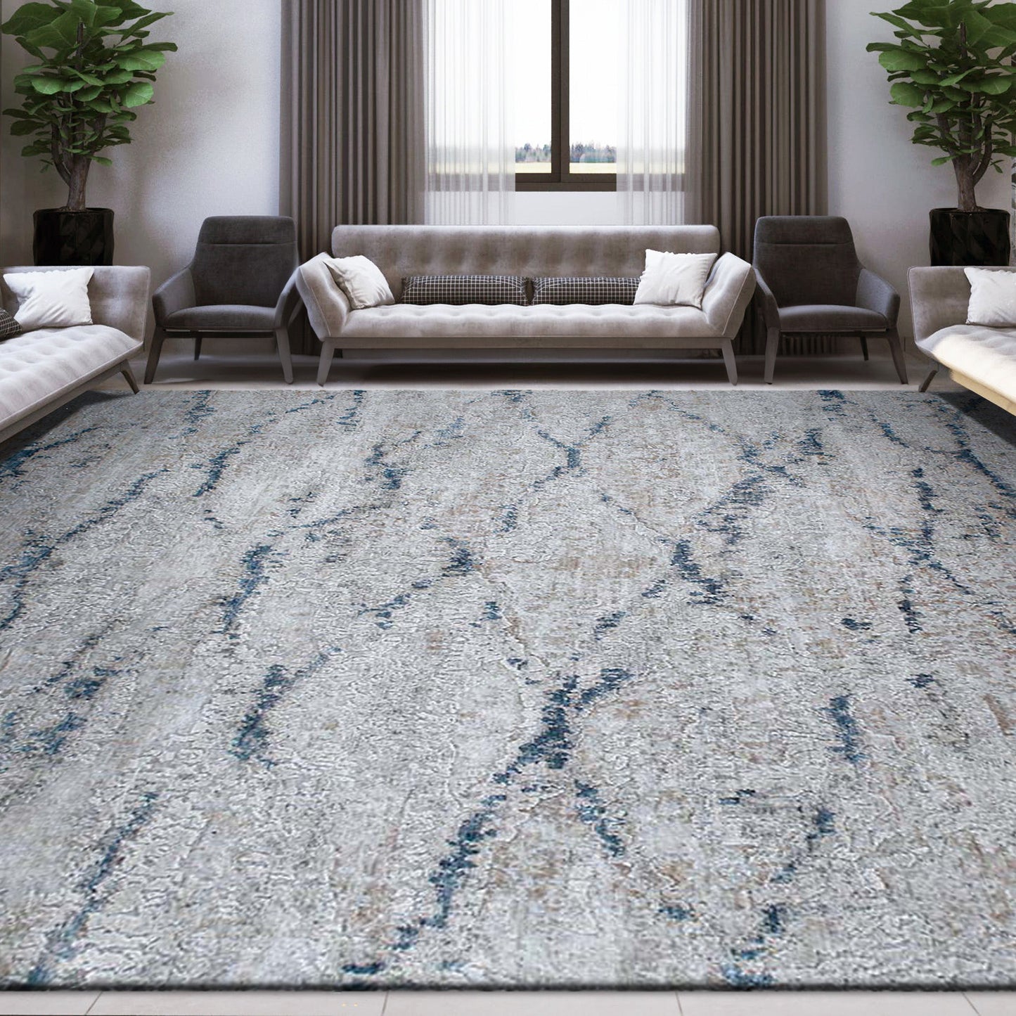 HIMALAYAN ART 5000 BAV03 LIGHT GREY / BLUE