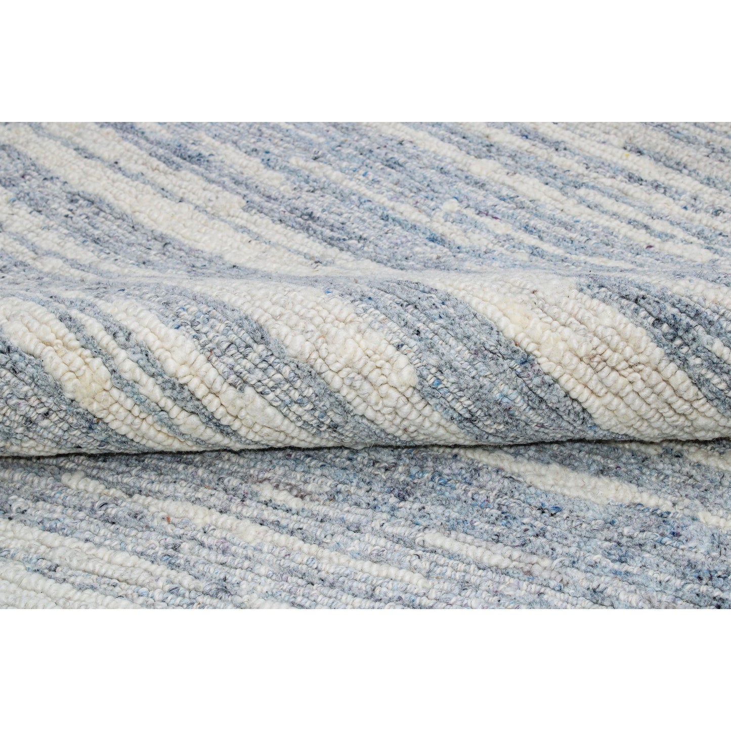 HIMALAYAN ART 2000 WOOL L2101 BLUE / IVORY