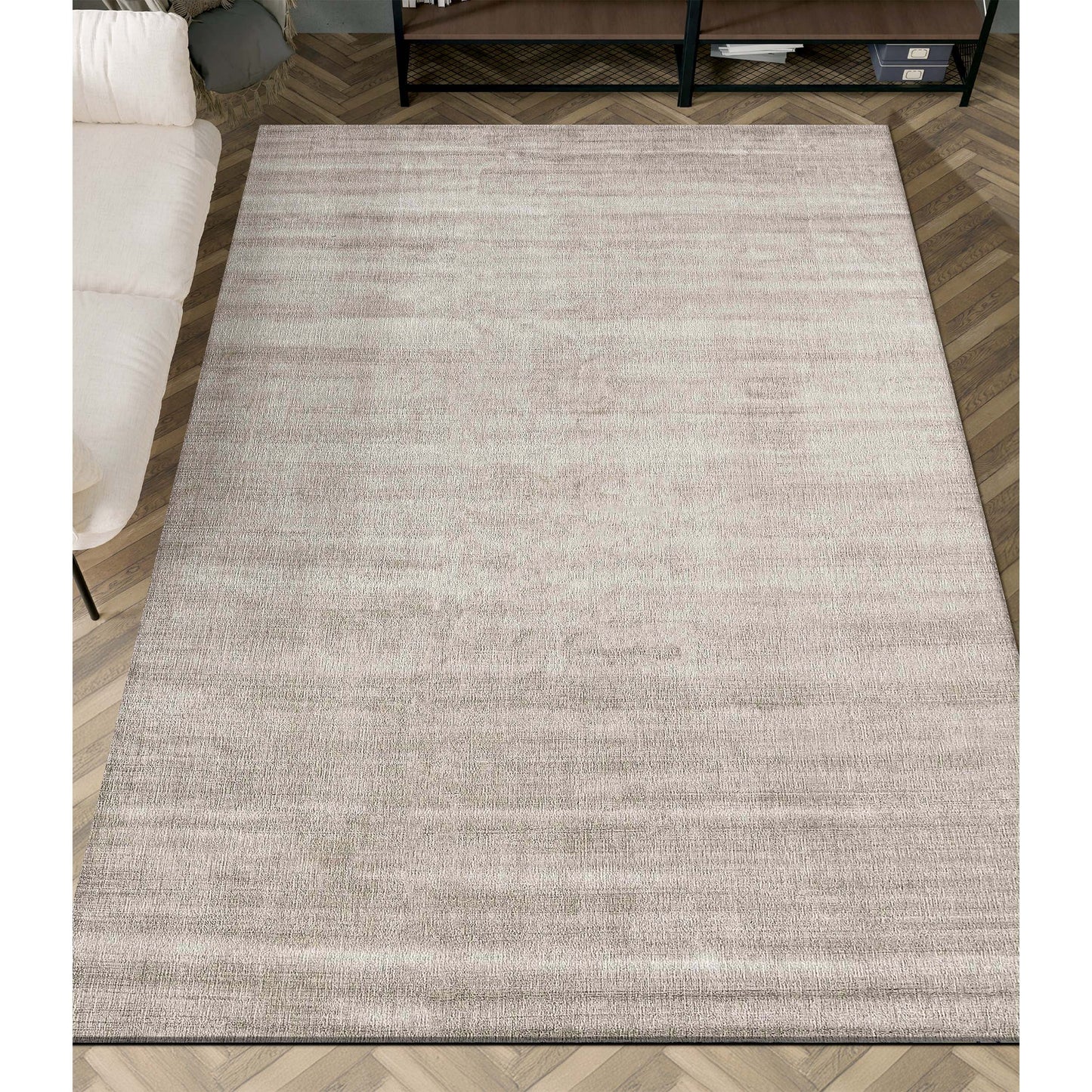 HANDLOOMED HSILK SR412 BEIGE